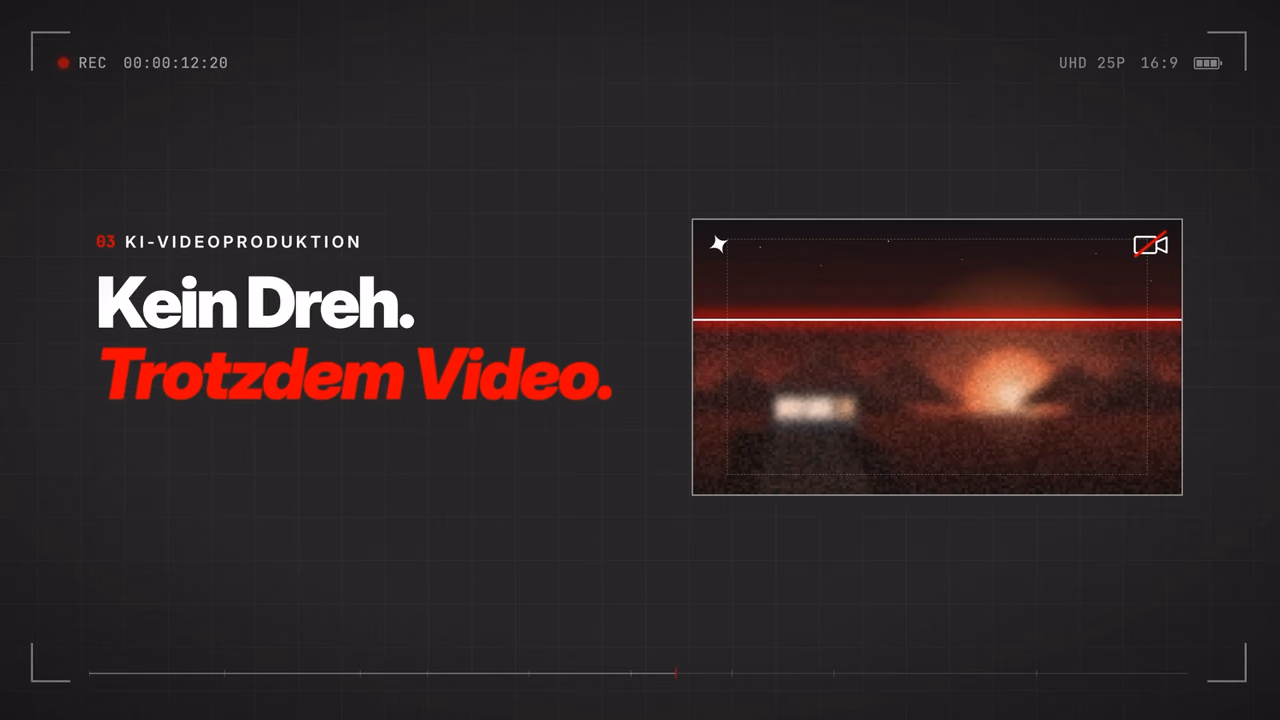 Standbild aus dem Video „REELATIVE Media – Spot „Kein Dreh““